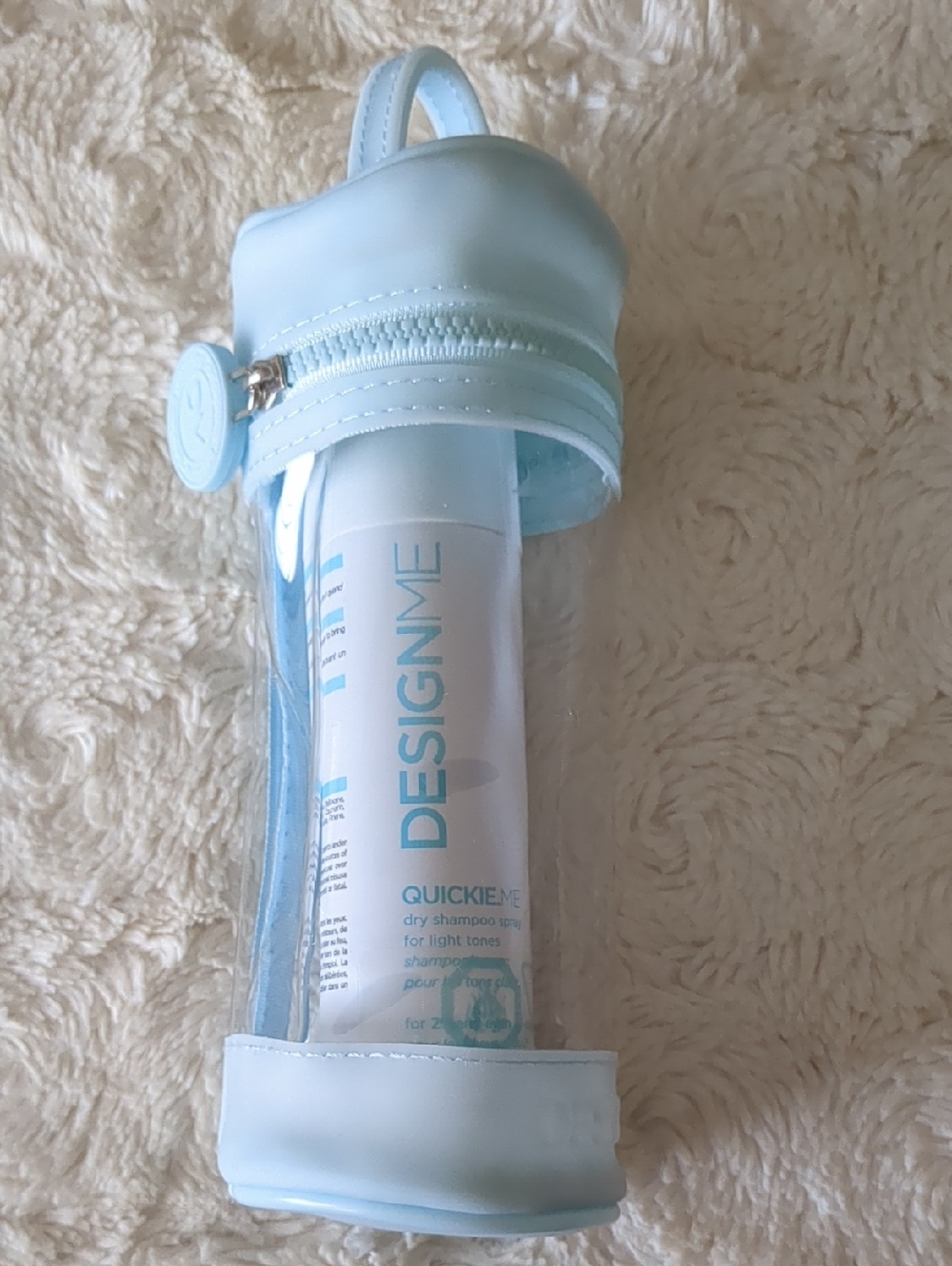 Design Me Dry Shampoo Spray - Light Blue Carry Case